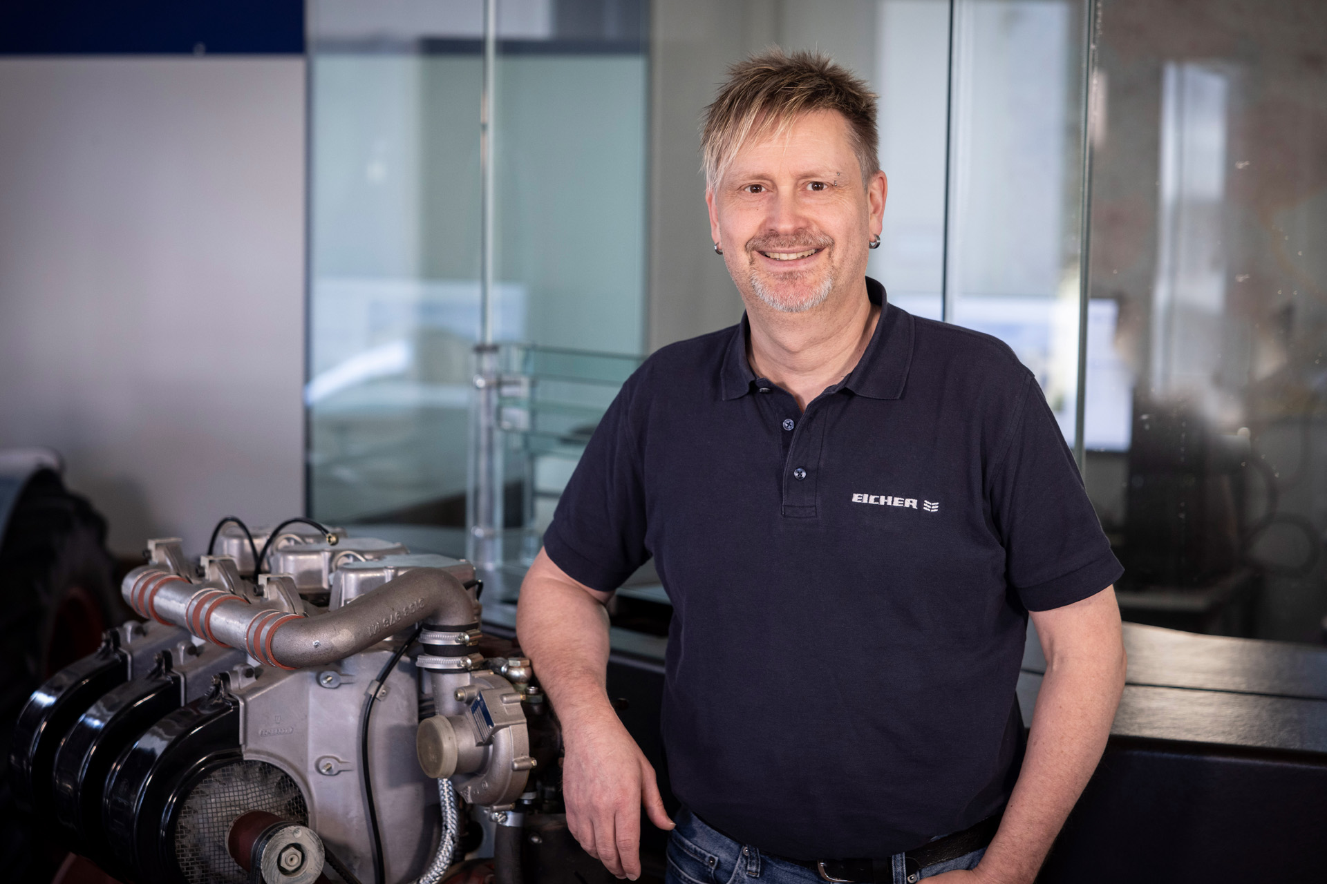 Christian Stömmer Mitarbeiterfoto Mitarbeiter der Eicher Vertriebs GmbH Christian Stömmer