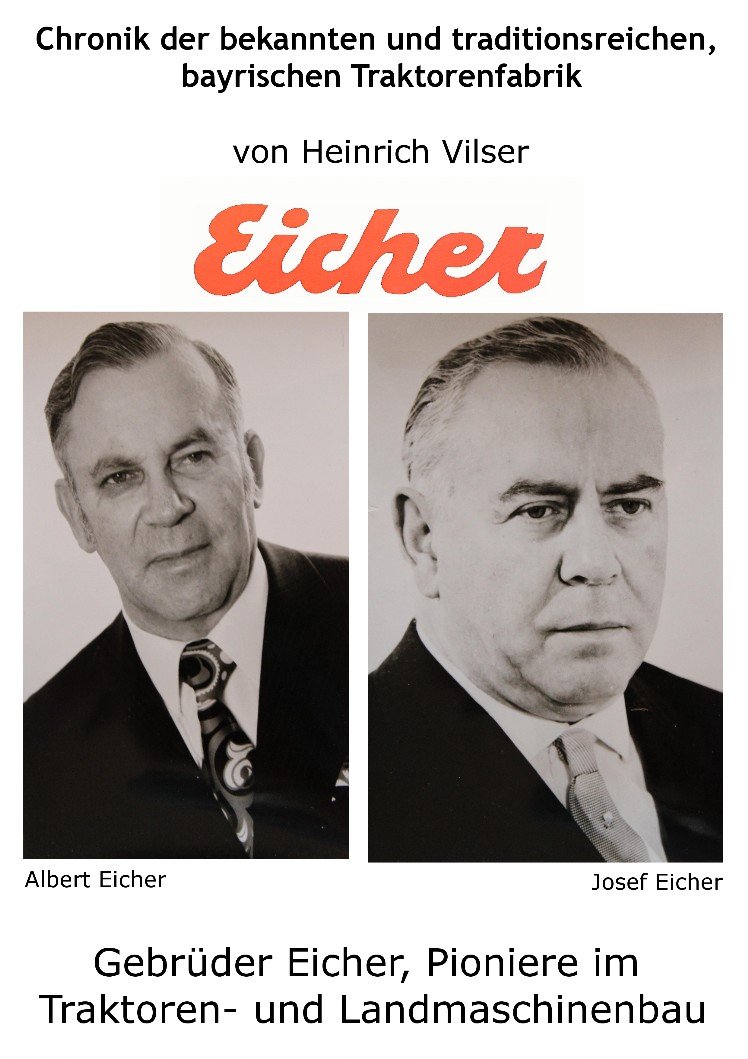 Chronik der Marke EICHER Historisches Buchcover über die EICHER Traktoren-Geschichte